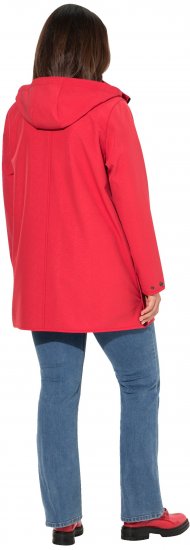 Ulla Popken HYPRAR Softshell Fleece-Lined Jacket Salsa Red - Giacche - 