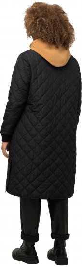 Ulla Popken 2-in-1 Quilted Fleece Lined Coat Black - Giacche - 