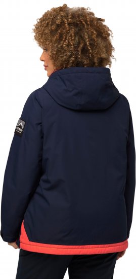 Ulla Popken HYPRAR Waterproof Triple Function Jacket Navy - Giacche - 
