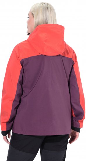 Ulla Popken HYPRAR Triple Function Jacket Dark Cherry - Giacche - 