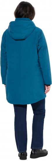 Ulla Popken HYPRAR Long Softshell Jacket Ocean Blue - Giacche - 