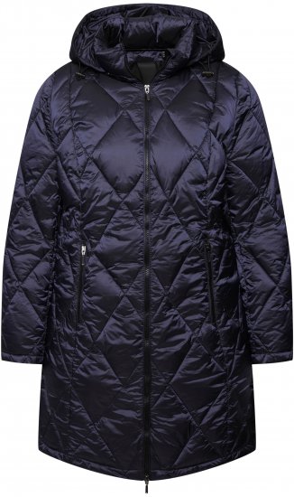 Ulla Popken HYPRAR Diamond Quilted Jacket Night Blue - Giacche - 