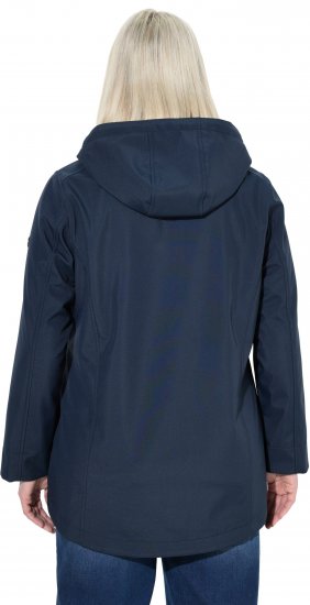 Ulla Popken HYPRAR Triple Function Softshell Jacket Navy - Ulla Popken - 