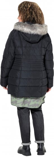 Ulla Popken HYPRAR Quilted Jacket Black - Giacche - 