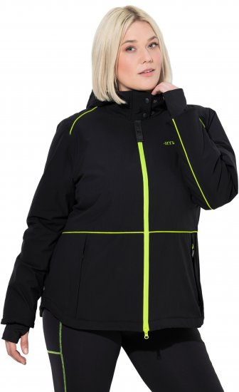 Ulla Popken HYPRAR Triple Function Coat Black - Giacche - 