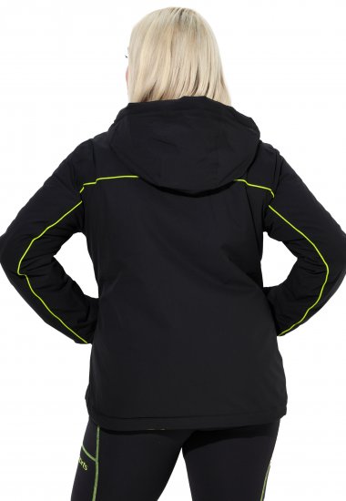 Ulla Popken HYPRAR Triple Function Coat Black - Giacche - 