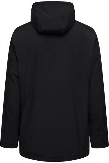 Kam Jeans KV144 Long Quilted Softshell Parka Black - Giubbotti - Giubbotti Uomo Taglie Forti