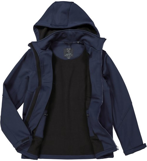 JP1880 Jacket Fleece Lined Softshell Navy - Giubbotti - Giubbotti Uomo Taglie Forti