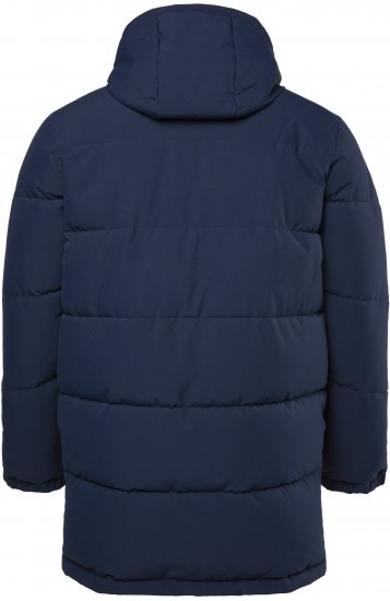 JAY-PI Warm Quilted Parka Dual Function, Wind and Water Repellant Navy - Giubbotti - Giubbotti Uomo Taglie Forti