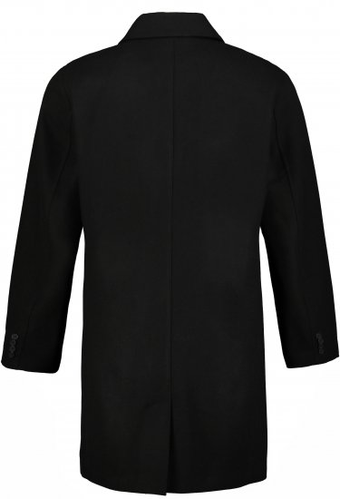 JP1880 Coat Wool Blend Water Repellent Black - Giubbotti - Giubbotti Uomo Taglie Forti