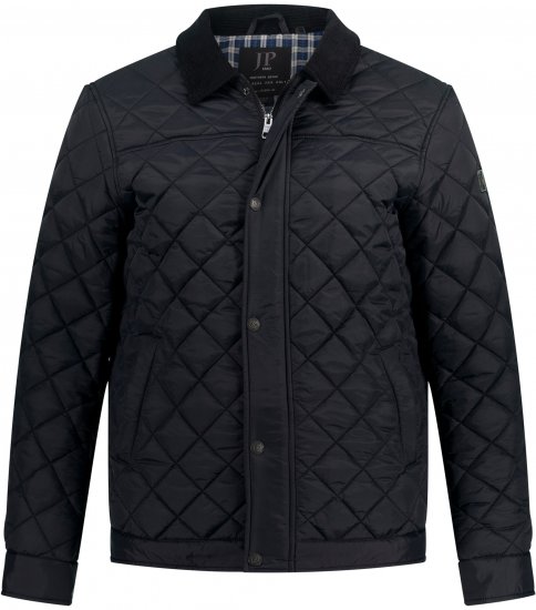 JP1880 Jacket Quilted Black - Giubbotti - Giubbotti Uomo Taglie Forti