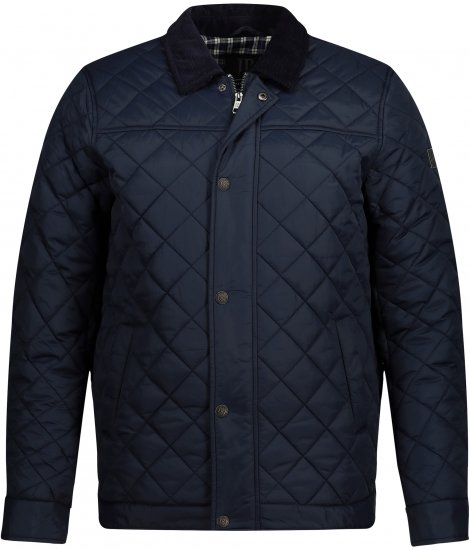 JP1880 Jacket Quilted Navy - Giubbotti - Giubbotti Uomo Taglie Forti