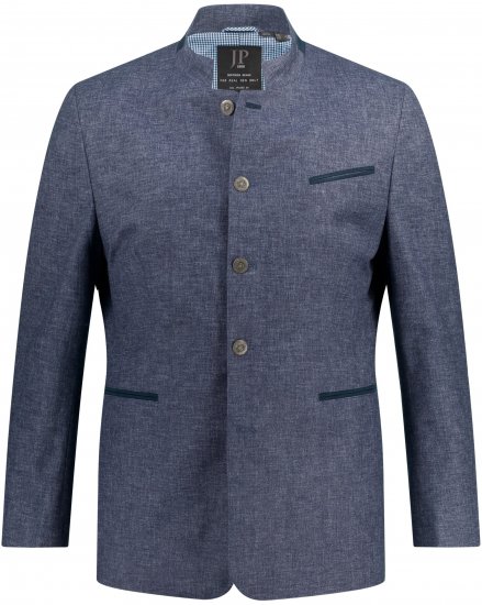 JP1880 Traditional Jacket Linen Blend Navy - Giubbotti - Giubbotti Uomo Taglie Forti