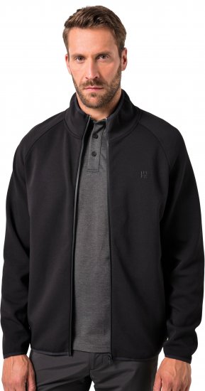 JAY-PI FLEXNAMIC® Golf Sweat Jacket with Zipper Black - Felpe & felpe con cappuccio - Felpe & Felpe con Cappuccio Uomo Taglie Forti