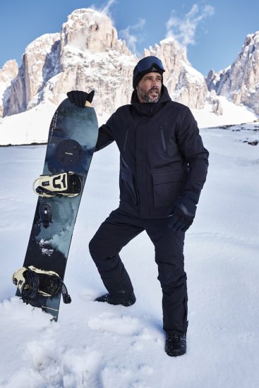 Jay-Pi Ski Jacket Functional Waterproof Windproof Breathable Black - Abbigliamento sci - 