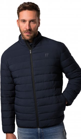 JP1880 Jacket Quilted Stand-up Collar Navy - Giubbotti - Giubbotti Uomo Taglie Forti