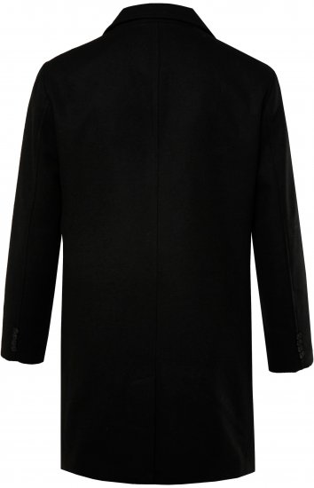JP1880 Coat Classic Wool Blend Black - Giubbotti - Giubbotti Uomo Taglie Forti