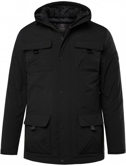 JP1880 Field Jacket Wind-repellent Black - Giubbotti - Giubbotti Uomo Taglie Forti