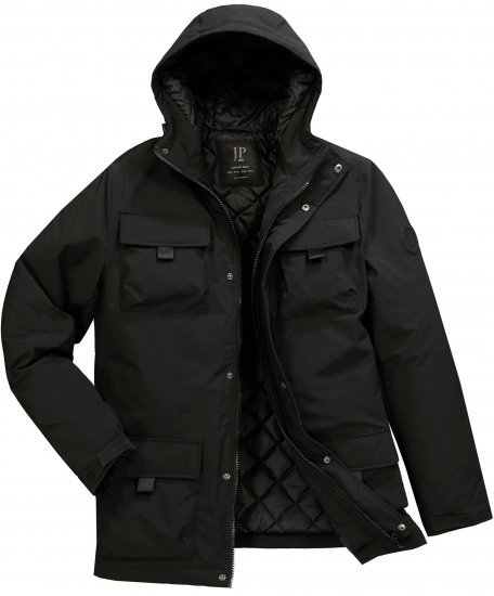 JP1880 Field Jacket Wind-repellent Black - Giubbotti - Giubbotti Uomo Taglie Forti