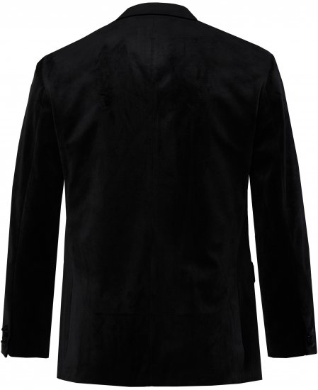 JP1880 Jacket Velvet Business Smoking Black - Abiti - Abiti da Uomo Taglie Forti
