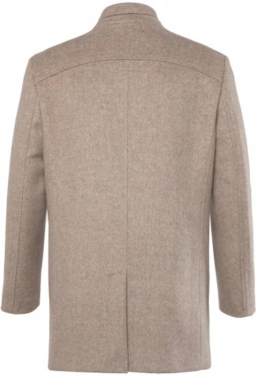 JP1880 Coat Wool Blend Beige Melange - Giubbotti - Giubbotti Uomo Taglie Forti