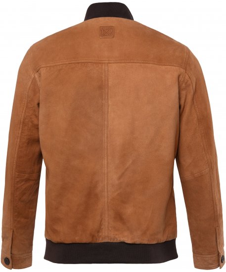 JP1880 Jacket Leather Lamb Nappa Brown - Giubbotti - Giubbotti Uomo Taglie Forti