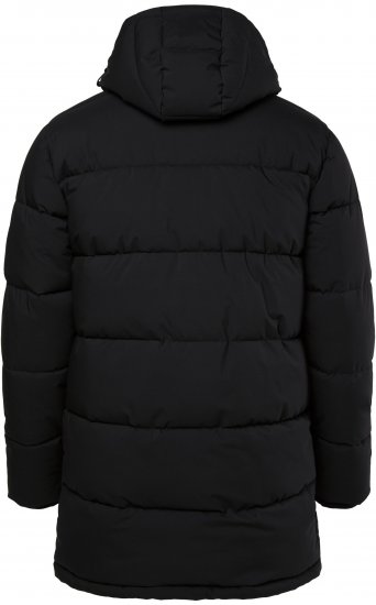 JP1880 Quilted Parka with Multiple Pockets Black - Giubbotti - Giubbotti Uomo Taglie Forti