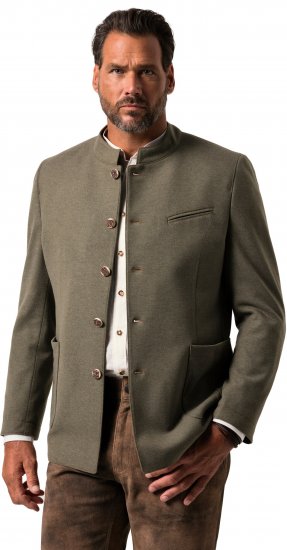 JP1880 Jacket Traditional Flexnamic Green - Giubbotti - Giubbotti Uomo Taglie Forti