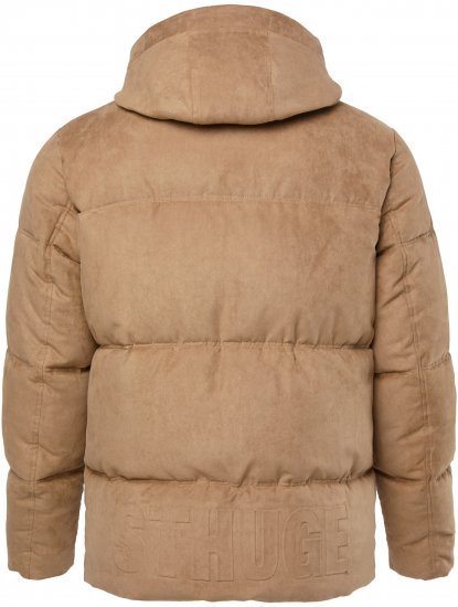 STHUGE Jacket Puffer With Warm Quilting Beige - Giubbotti - Giubbotti Uomo Taglie Forti