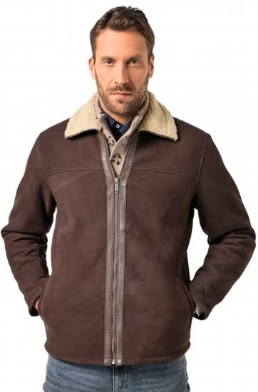 JP1880 Leather Jacket Genuine Lamb Nappa - Giubbotti - Giubbotti Uomo Taglie Forti