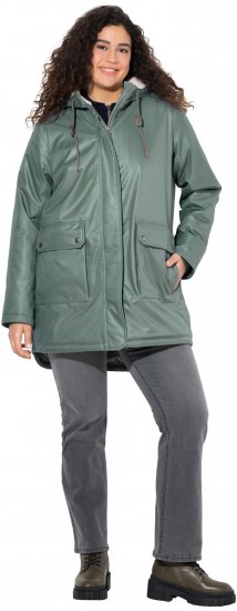 Ulla Popken HYPRAR Fleece Lined Jacket Grey - Giacche - 