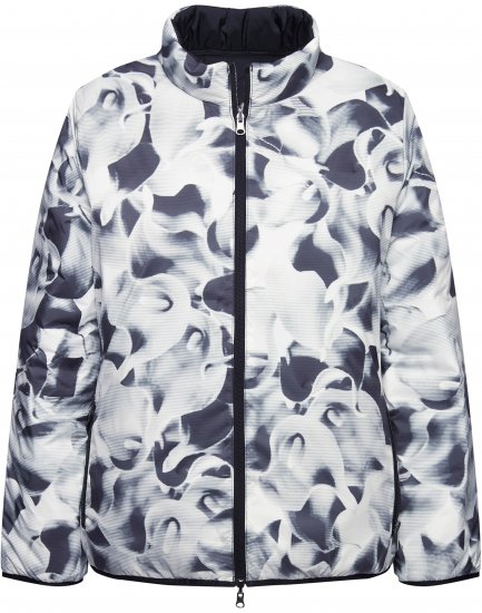 Ulla Popken HYPRAR Reversible Printed Jacket Black - Giacche - 