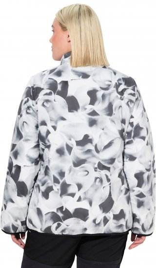 Ulla Popken HYPRAR Reversible Printed Jacket Black - Giacche - 