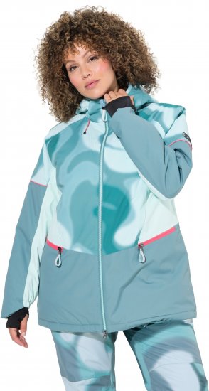 Ulla Popken HYPRAR Performance Jacket Ice Green - Giacche - 