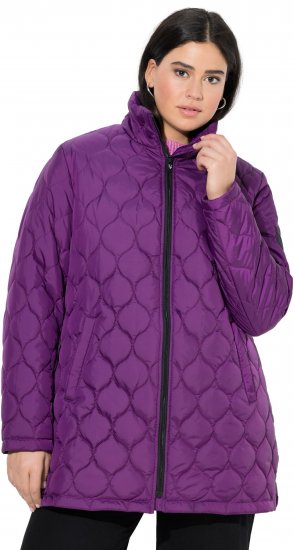 Ulla Popken HYPRAR Water-Repellent Quilted Jacket Plum - Giacche - 
