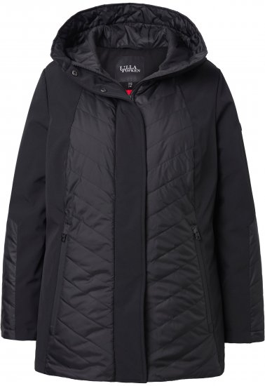 Ulla Popken HYPRAR Functional Softshell Jacket Black - Giacche - 