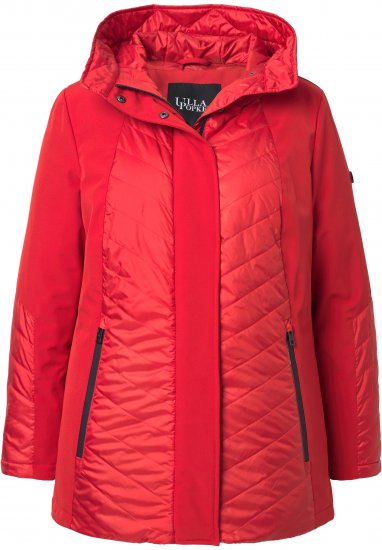 Ulla Popken HYPRAR Functional Softshell Jacket Red - Giacche - 