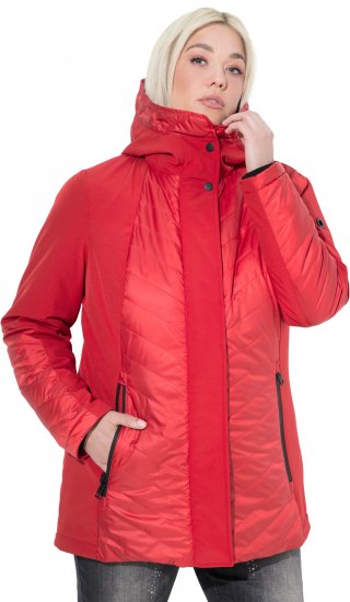 Ulla Popken HYPRAR Functional Softshell Jacket Red - Giacche - 