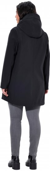 Ulla Popken HYPRAR Water Repellent Softshell Jacket Black - Giacche - 