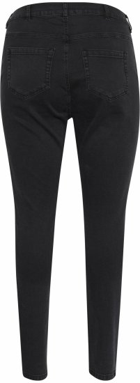 Kaffe Curve Laurina Jeans Denim nero lavato - Jeans & Pantaloni Donna Taglie Comode – Plus Size - 