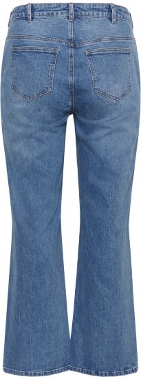 Kaffe Curve Leoana Jeans larghi lunghi Blu vintage - Jeans & Pantaloni Donna Taglie Comode – Plus Size - 