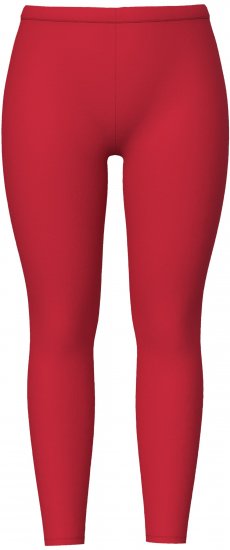 Ulla Popken Basic Stretch Knit Ankle Length Leggings Salsa Red - Jeans & Pantaloni Donna Taglie Comode – Plus Size - Jeans e Pantaloni Donna, EU 42-70