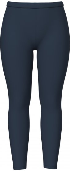 Ulla Popken Basic Stretch Knit Ankle Length Leggings Navy - Jeans & Pantaloni Donna Taglie Comode – Plus Size - 