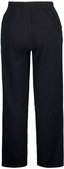 Ulla Popken Pull On Knit Straight Leg Pocket Pants Black - ABBIGLIAMENTO DONNA 40-66 - 