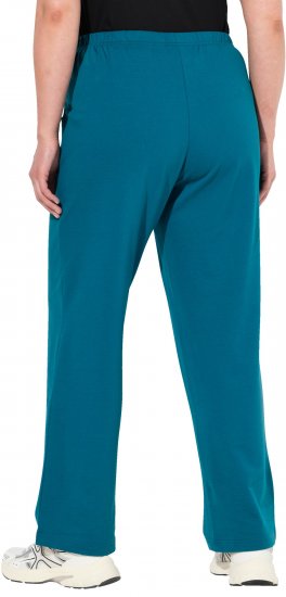 Ulla Popken Pull On Knit Straight Leg Pocket Pants Dark Petrol - ABBIGLIAMENTO DONNA 40-66 - 