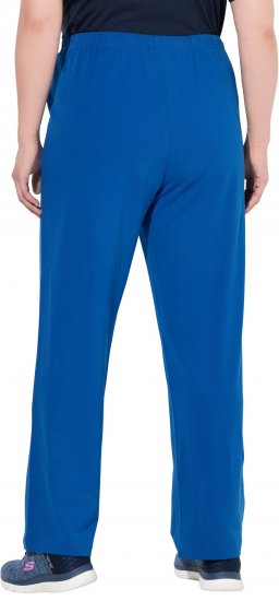 Ulla Popken Pull On Knit Straight Leg Pocket Pants Denim Blue - ABBIGLIAMENTO DONNA 40-66 - 
