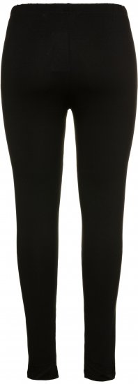 Ulla Popken Viscose Spandex Leggings Black - Jeans & Pantaloni Donna Taglie Comode – Plus Size - 