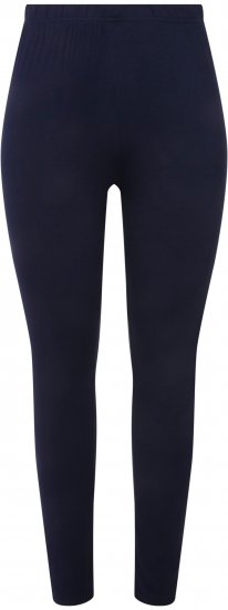 Ulla Popken Viscose Spandex Leggings Night Blue - Jeans & Pantaloni Donna Taglie Comode – Plus Size - 