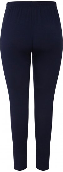 Ulla Popken Viscose Spandex Leggings Night Blue - Jeans & Pantaloni Donna Taglie Comode – Plus Size - 