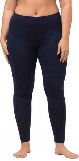 Ulla Popken Viscose Spandex Leggings Night Blue - Jeans & Pantaloni Donna Taglie Comode – Plus Size - 